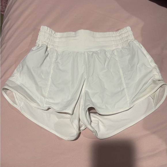 lululemon athletica White Athletic Shorts - Picture 2 of 4